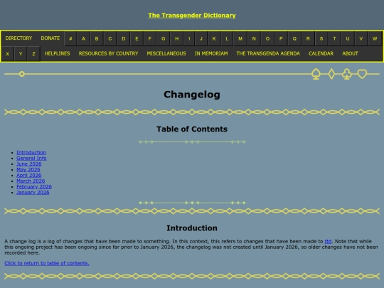changelog screenshot