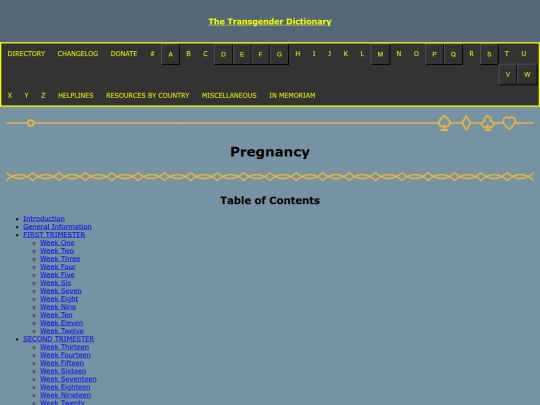 p/pregnancy screenshot