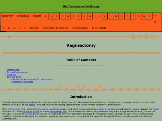 v/vaginectomy screenshot