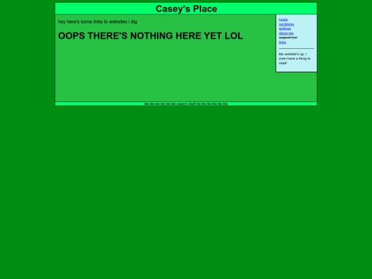 links screenshot