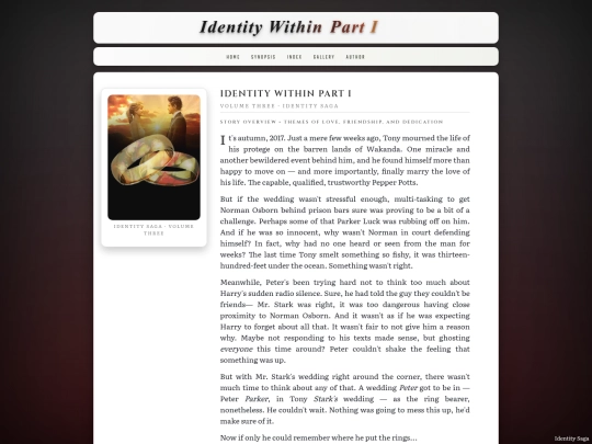 IdentityWithinI/synopsis screenshot