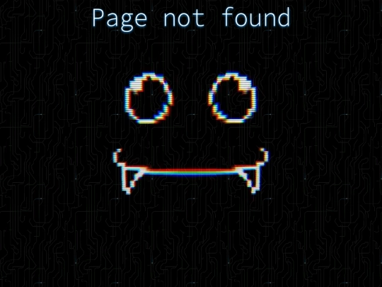not_found screenshot