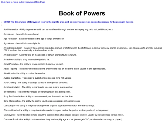 powers screenshot