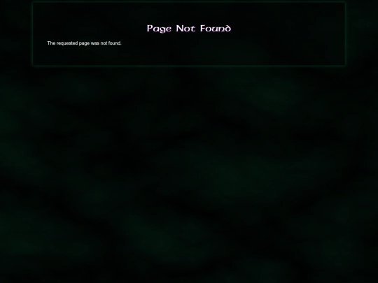 not_found screenshot