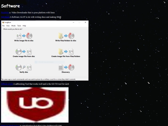 software screenshot
