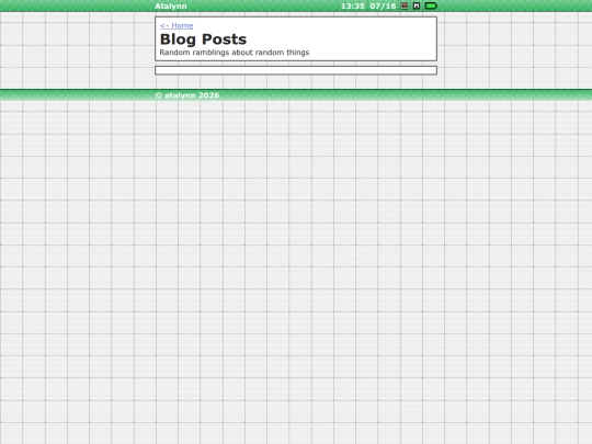 posts screenshot