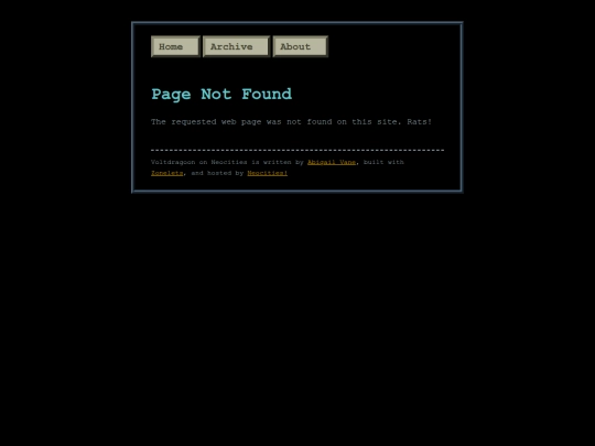 not_found screenshot