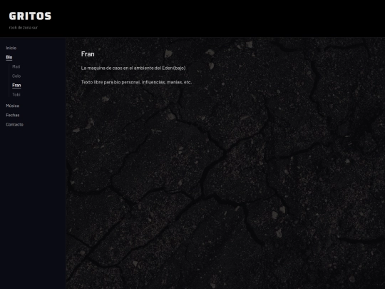 integrantes/fran screenshot