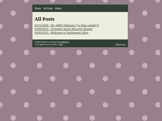 info/all_posts screenshot
