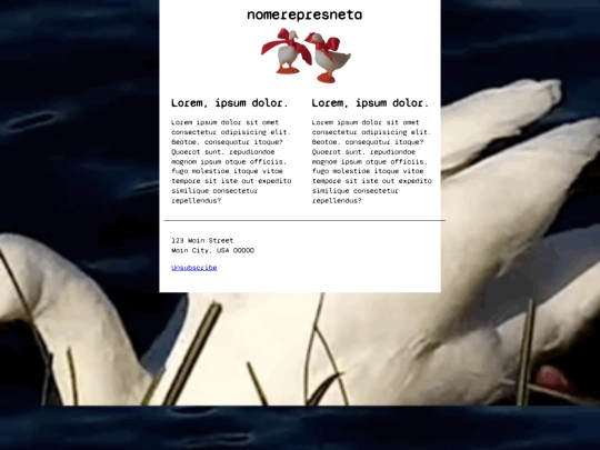 test screenshot