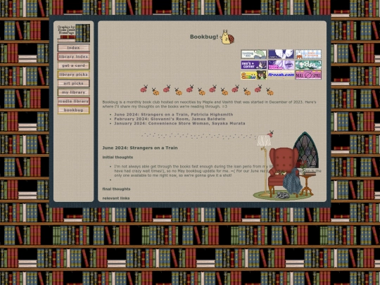 home/library/bookbug screenshot