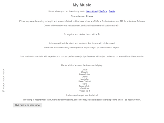 Music screenshot