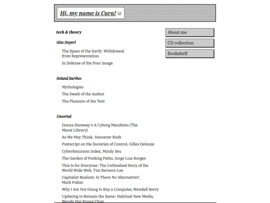 bookshelf screenshot