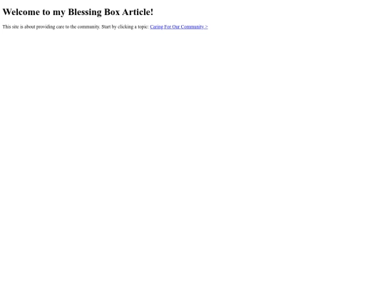 Homepage screenshot