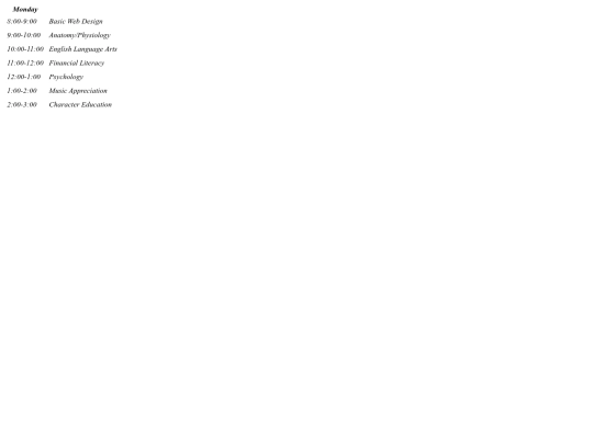 StylishSchedule screenshot