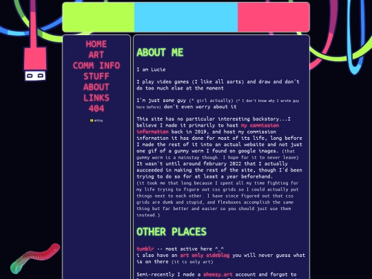 aboutme screenshot