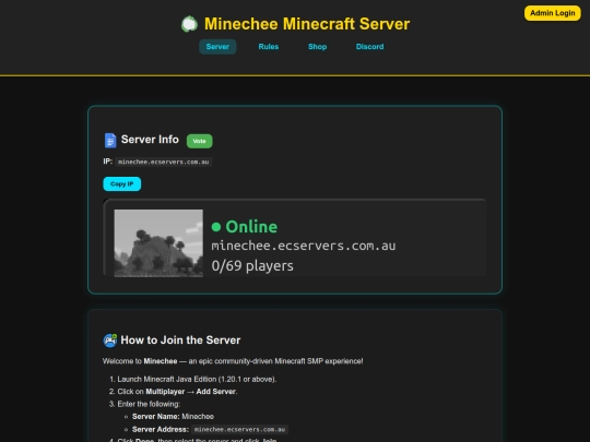 index screenshot