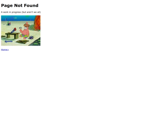 not_found screenshot