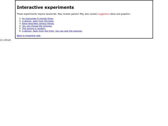 interactivity screenshot