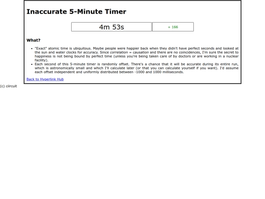 timer screenshot