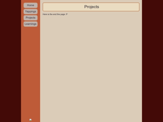 projects screenshot