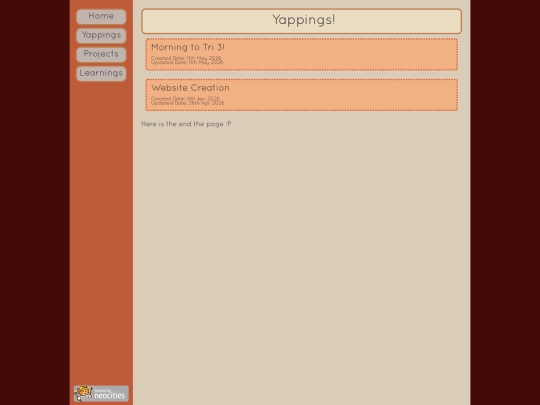 yappings screenshot