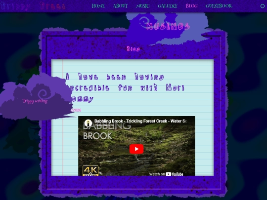 blog screenshot