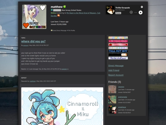 forums/user/matthew screenshot