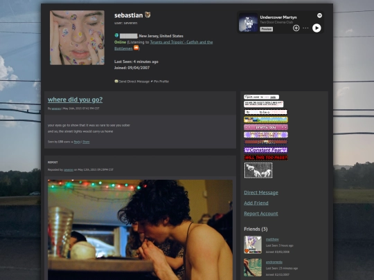 forums/user/severen screenshot