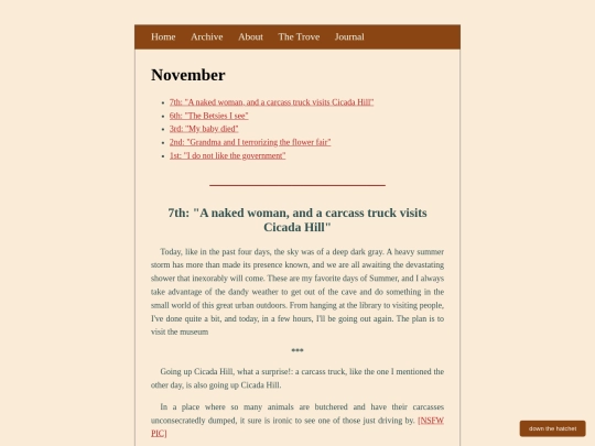 posts/November screenshot