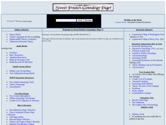 libraries screenshot