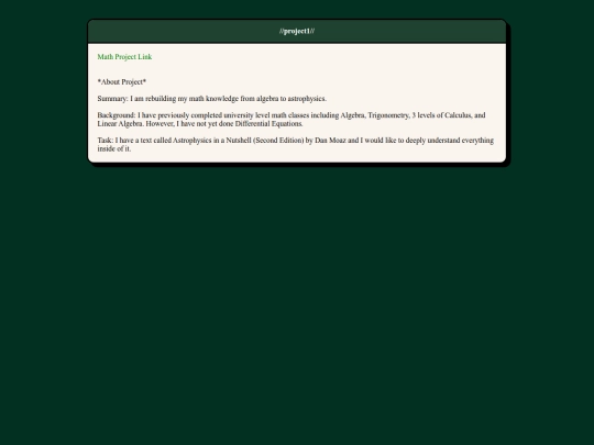 pages/projects screenshot