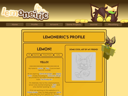 profile screenshot