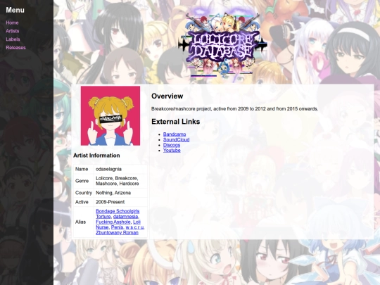 artist/odaxelagnia screenshot