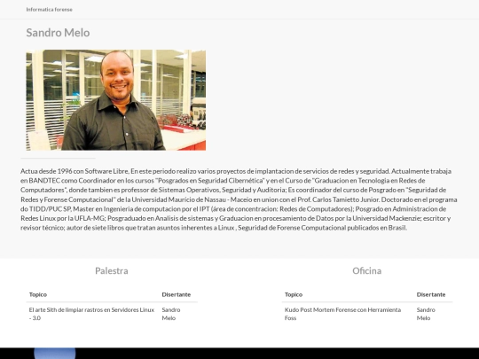 sandroProfile_py screenshot