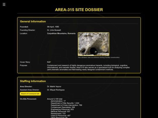 SiteDossierMain screenshot