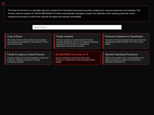 TheArchive screenshot