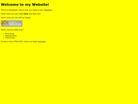 test screenshot