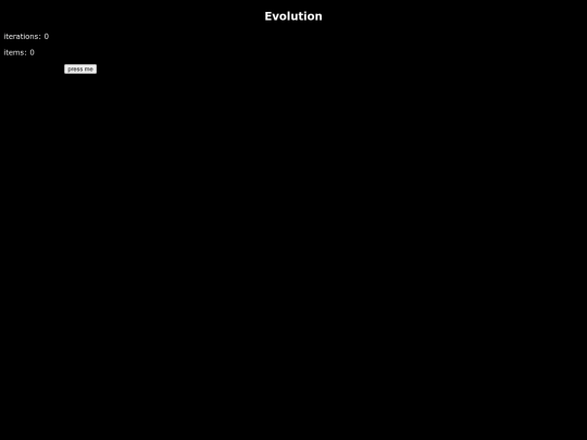 evolution screenshot