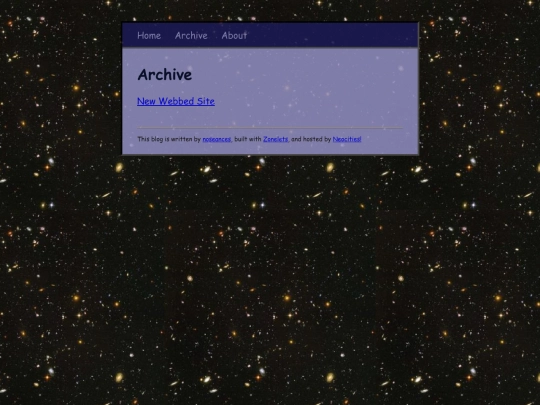 archive screenshot