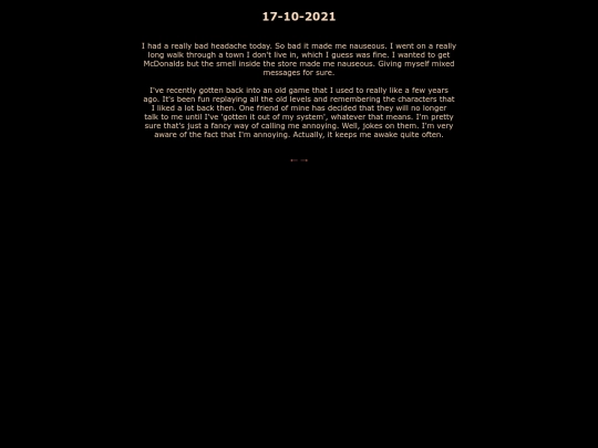 diary/25 screenshot