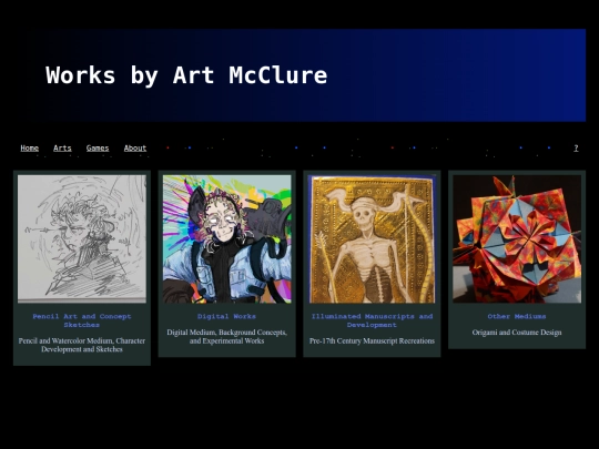portfolio screenshot