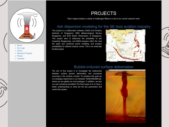 researchprojects screenshot