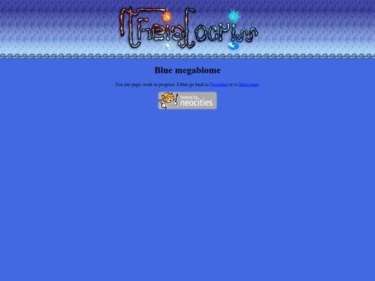 blue-megabiome-menu screenshot