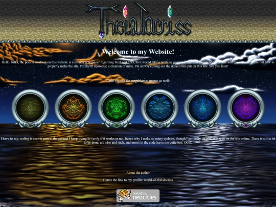 theialocriss-entrance-menu screenshot