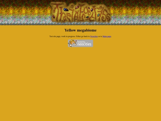 yellow-megabiome-menu screenshot