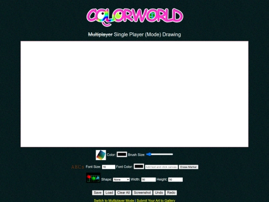 draw-single-player screenshot