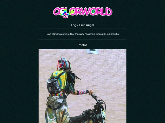log/emo-angel screenshot