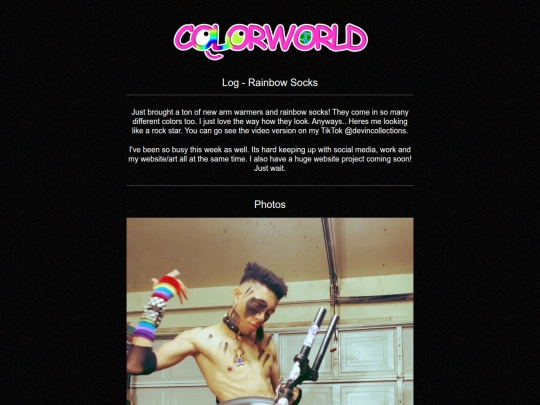 log/rainbow-socks screenshot