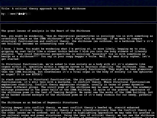 ISMAshithouse screenshot